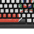 Dominican Republic Flag Distressed K95 RGB PLATINUM Mechanical Gaming Keyboard Skin